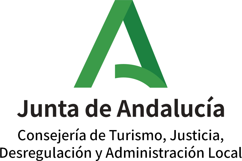 Junta de Andalucía · Consejería de Turismo, Justicia, Desregulación y Administración Local